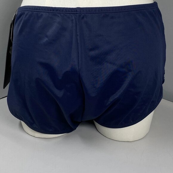 MiracleSuit Women’s Norma Jean Retro Ruching Bikini Bottom Navy Size 14 - Picture 7 of 9